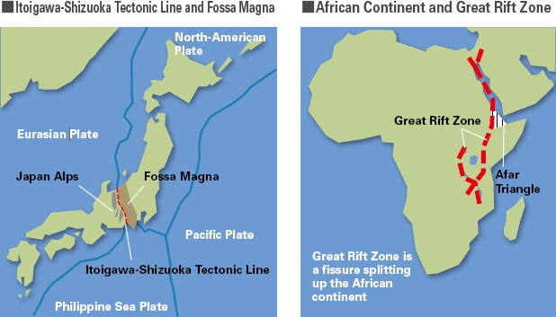 Visit Iya Valley for a geology lesson on the Fossa Magna fault